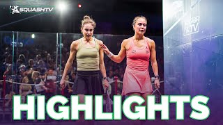 🇧🇪 Sister vs Sister 🇧🇪 Tinne v Nele  Open de France de Squash 2022  FINAL HIGHLIGHTS [upl. by Anirav]