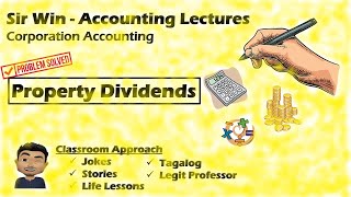 Lecture 12 Property Dividends Corporation Accounting [upl. by Atnamas]