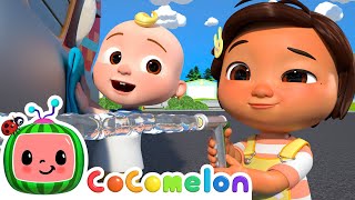 Fire Truck Wash Song  CoComelon Nursery Rhymes amp Kids Songs [upl. by Vudimir]