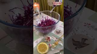 Recette express de pickles de chou rouge Facile et Délicieuse [upl. by Nuahsor]