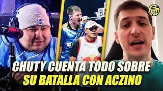 CHUTY CUENTA TODO SOBRE SU BATALLA CON ACZINO [upl. by Dafna]