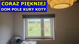 Dom Pole Kury i Koty  Dom z Wielkim Polem  CORAZ PIĘKNIEJ Piana PUR Ocieplenie Regały Kuchnia [upl. by Spencer]