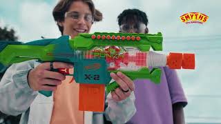 NERF Elite 20 Double Punch Blaster  Smyths Toys [upl. by Blain815]