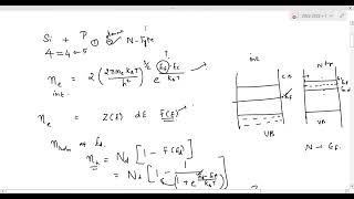 Carrier Concentration in N type Extrinsic Semiconductor [upl. by Eihs518]