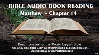 Matthew chapter 14  Audio Bible Reading  New Testament from the World English Bible [upl. by Georgy]