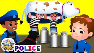 ChuChu TV Police Saving Milk  Narrative Story  Fun Cartoons for Kids [upl. by Kippy]