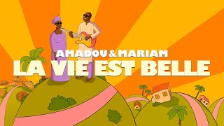 Amadou amp Mariam – La vie est belle Official Music Video [upl. by Kajdan406]