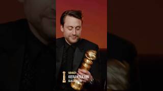 Kieran Culkin  Succession  Winner  Golden Globes Awards  Photocall [upl. by Naesyar]