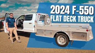 2024 F550 Flat Deck Truck Package  Series 4000 Aluminum Deck  InStock amp ReadytoRoll [upl. by Kcirad117]