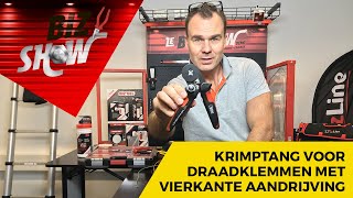 Krimptang voor adereindhulzen  BizShow vlog 014 [upl. by Nahtanaj]