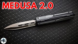 Maxace Medusa 20 OTF Automatic Knife  Overview and Review [upl. by Anigroeg458]