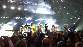 HD Bruno Mars  Uptown Funk  First Performance of 2016  Las Vegas [upl. by Yelserp268]