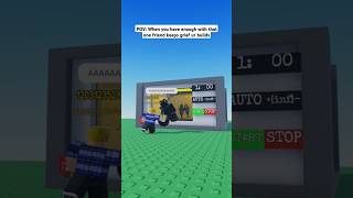 quotMicrowavequot is the best way to stop griefers roblox robloxfunny robloxmemes funny thechosenone [upl. by Ahsitil]