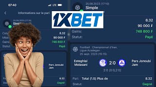 Lastuce secrète pour Gagner tes paris sur 1xbet à coup sûr [upl. by Melak]