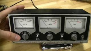 Micronta CB Radio Meter  SWR Test [upl. by Nannaihr]