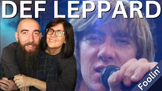 Def Leppard  Foolin REACTION with my wife [upl. by Wertz871]