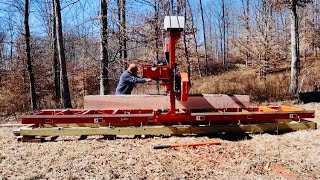 Learning How to Mill on the WoodMizer LT15 Wide [upl. by Clementius393]