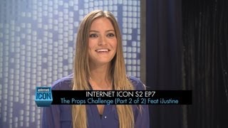 Internet Icon S2 Ep7  The Props Challenge Part 2 of 2 Feat iJustine [upl. by Remliw]