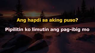 GISINGIN ANG AKING PUSO KARAOKE LIEZEL GARCIA foryou karaoke [upl. by Oine694]