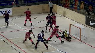 HIGHLIGHTS J5 BARÇA 8  0 IGUALADA RIGAT HC [upl. by Norel]