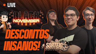 HOJE 14H SORTEIO PROMOÇÕES INCRIVEIS DE BLACK NOVEMBER PROCESSADOR PLACA DE VIDEO 😱 [upl. by Auof266]