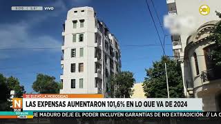 Las expensas aumentaron 1016 en lo que vamos de 2024 aumentó la morosidad │N800│ 120824 [upl. by Golightly891]