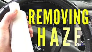 Removing Haze On Gauge Cluster Lens Quick Cheap and Easy [upl. by Hinch]