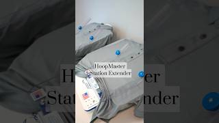 HoopMaster Station Extender for Hooping Polos XL and Larger [upl. by Enamrej]