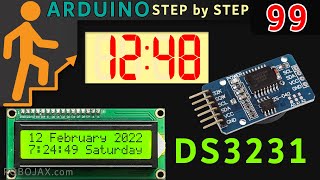 Lesson 99 Building Arduino Digital Clock using DS3231 LCD and Seven Segment Display [upl. by Ecirahs]