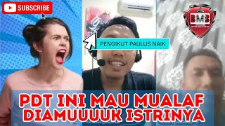 PENDETA INI PENGEN BELAJAR ISLAM ISTRINYA NG4MUUUUKKKK [upl. by Magee]