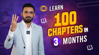 Learn 100 Chapters in 3 Months  STUDY MORE IN LESS TIME  Bhuvan Dhanesha  Growth Vidhyapeeth [upl. by Ahen]