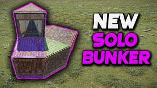 NEW SOLO BUNKER BASE In Rust  Rust Building Tutorial 2023 [upl. by Leddy]