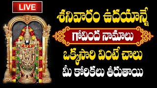 🔴LIVE  గోవింద నామాలు🙏 Govinda Hari Govinda Sri Venkataramana Govinda  BTV Devotional [upl. by Norabal]