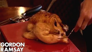 How to Carve a Chicken  Gordon Ramsay [upl. by Figge527]