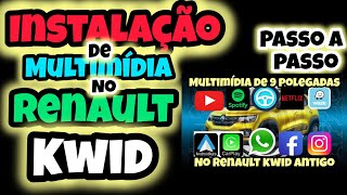 Instalação de multimídia no kwid antigo Passo a passo comMarcioMenezes [upl. by Ecyla]