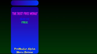 THIS IS A FREE MENU  NxO V2  FREE [upl. by Ingram]