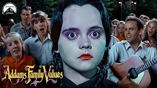 Wednesday Escapes Summer Camp Full Scene  Addams Family Values  Paramount Movies [upl. by Neroc]