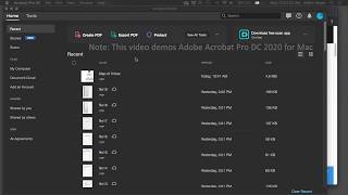 Adobe Acrobat Pro 2020 Tutorial [upl. by Sessler]