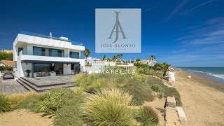 Inside Amazing Luxury Beachfront Villa  Marbella  6000000€ [upl. by Gass804]