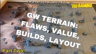 A Starters Guide to Legions Imperialis Part Two Filling the Table With Terrain [upl. by Senskell123]