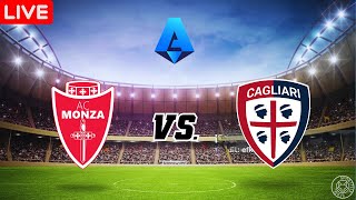 LIVE🔴 Monza vs Cagliari  Serie A Calcio  LIVE with odds update [upl. by Haneehs362]