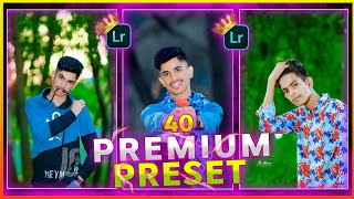 Top 40 Xmp Premium Presets 🔥  Lightroom Presets Free 2024  Parsonal Preset Pack ফ্রীFree download [upl. by Brechtel]