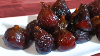 Comment Faire des Figues Confites au Sucre [upl. by Olleina]