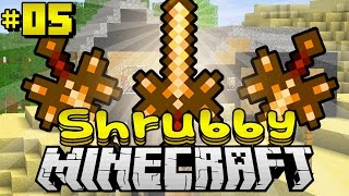 DAS SCHWERT für richtige KRIEGER  Minecraft Shrubby 05 DeutschHD [upl. by Ahseem]