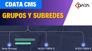 CMS CDATA Creación de grupos y subredes [upl. by Skurnik478]