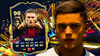 96 TOTS Wirtz Player Review  EA FC 24 [upl. by Acilegna]