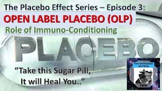 The Placebo Effect 38 Open Label Placebo amp Immune Conditioning [upl. by Ecnerolf]