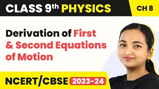 Class 9th  First Equation of Motion by Graphical method [upl. by Amehr]