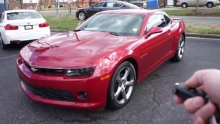 SOLD 2014 Chevrolet Camaro LT RS Walkaround Start up Tour and Overview [upl. by Bitthia798]