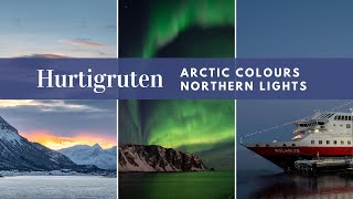 Hurtigruten MS Polarlys  Northern lights and arctic colours  December 2022 [upl. by Cormac]